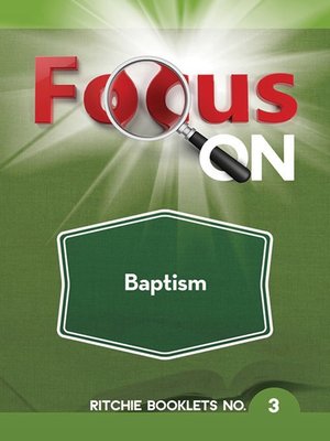 cover image of Focus On Baptism
